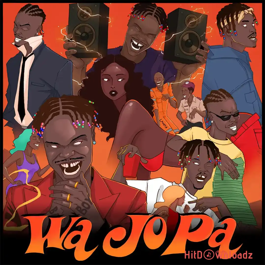 Bad Boy Timz – WA JO PA Album (EP) Cover Art