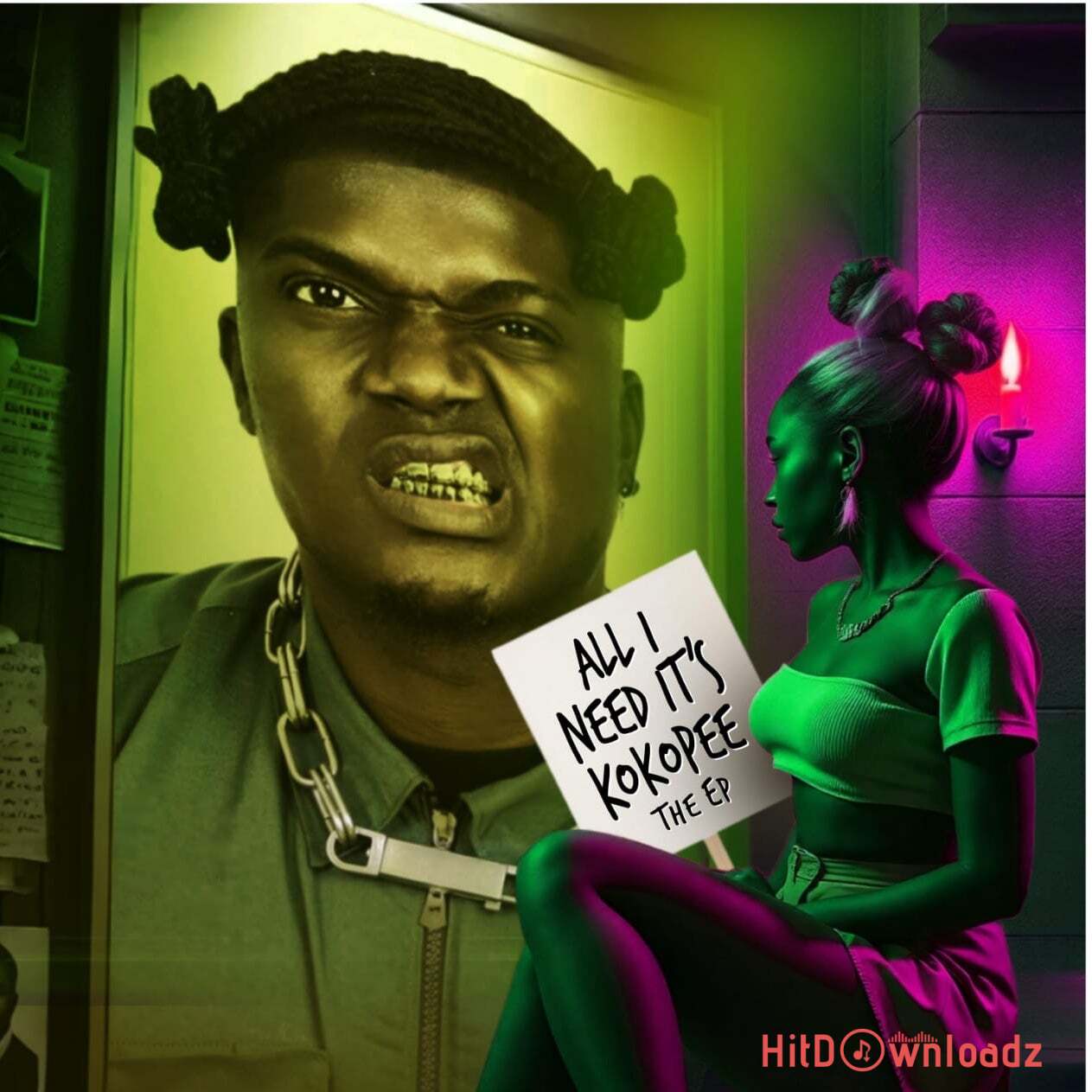 Koko Pee – All I Need It’s Kokopee EP Cover Art