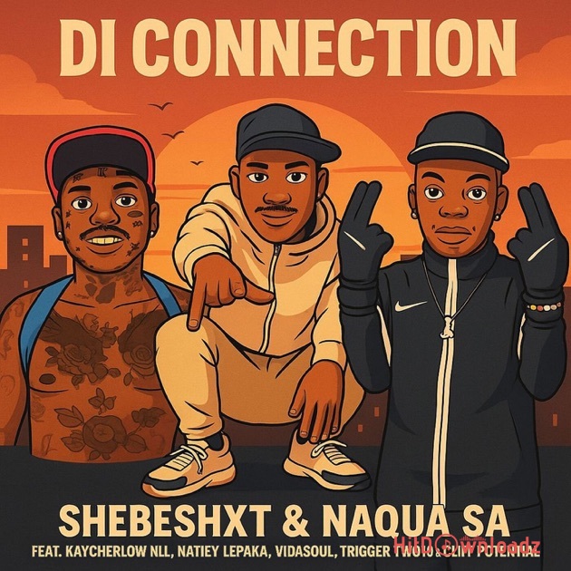 Shebeshxt – Di Connection ft. Naqua SA, Kaycherlow NLL, Natiey Lepaka, Vidasoul, Trigger Two10 & Cliff Potential Cover Art