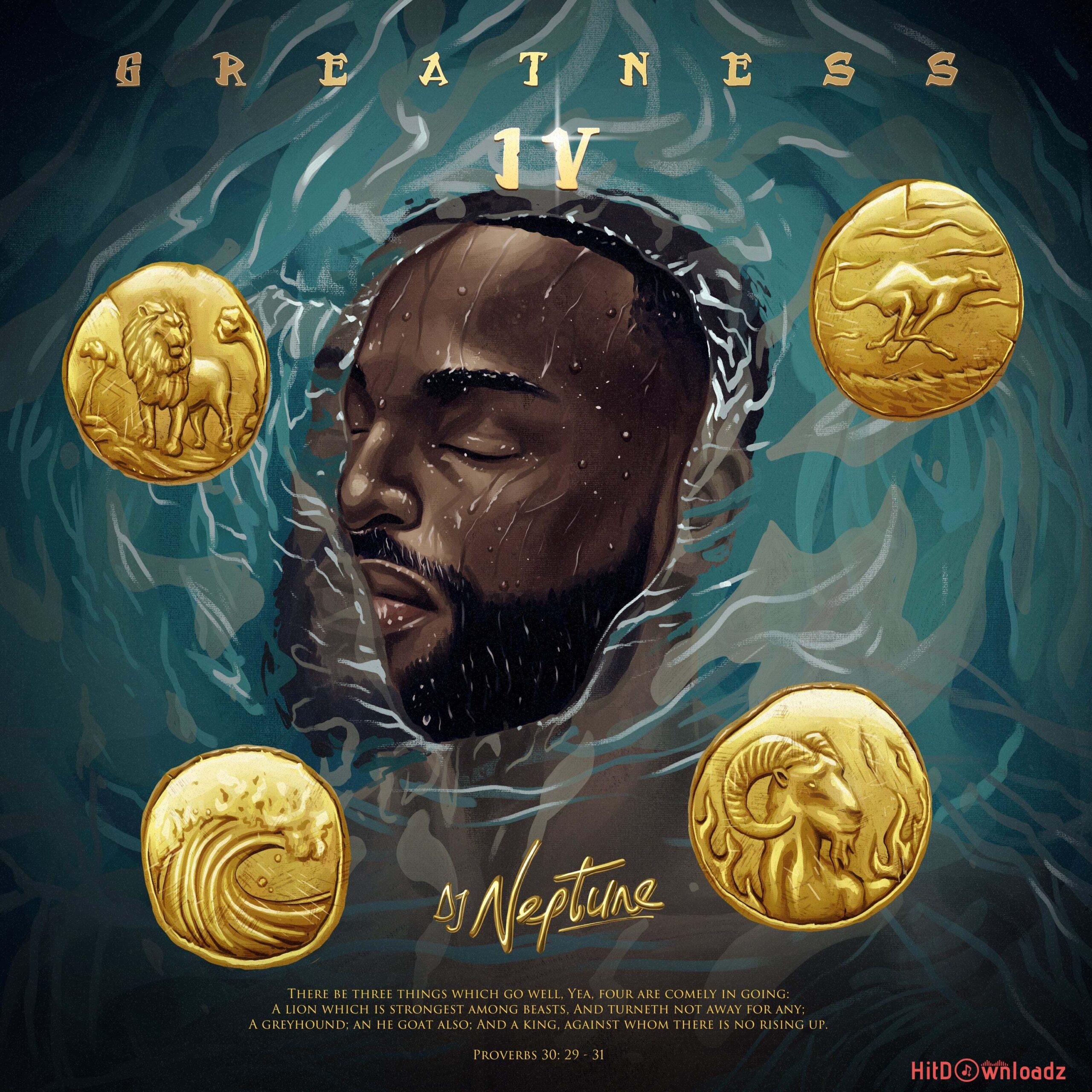 DJ Neptune – Never Settle for Less ft. Hotkeed Cover Art