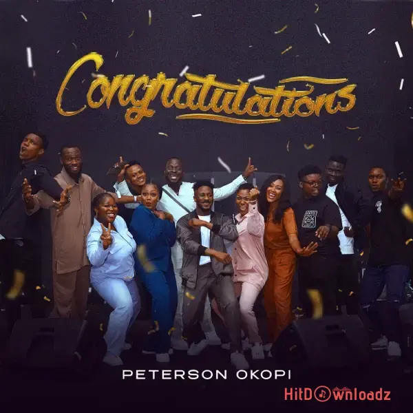 Peterson Okopi – Congratulations Cover Art