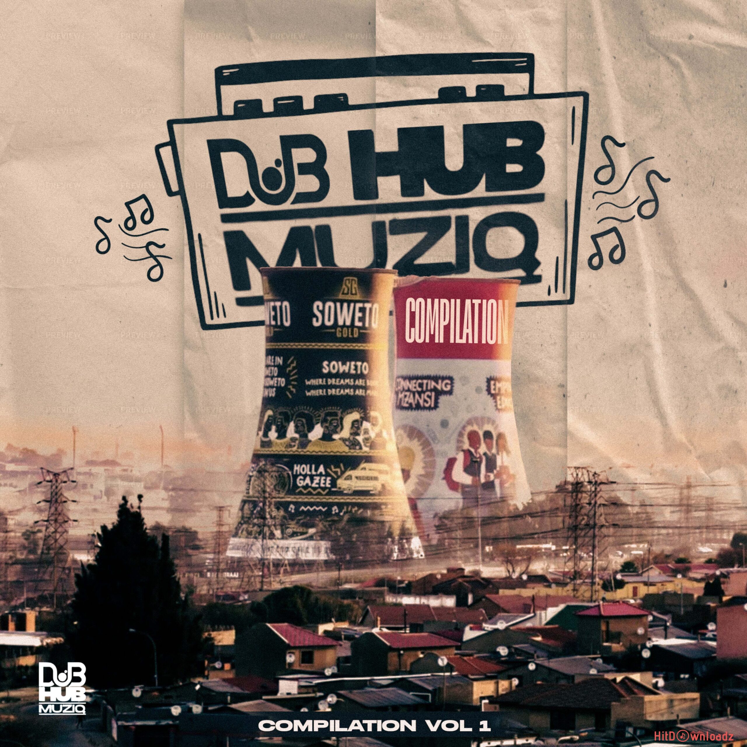 Vyno Keys – Dub Hub Muziq Vol. 1 Album Cover Art