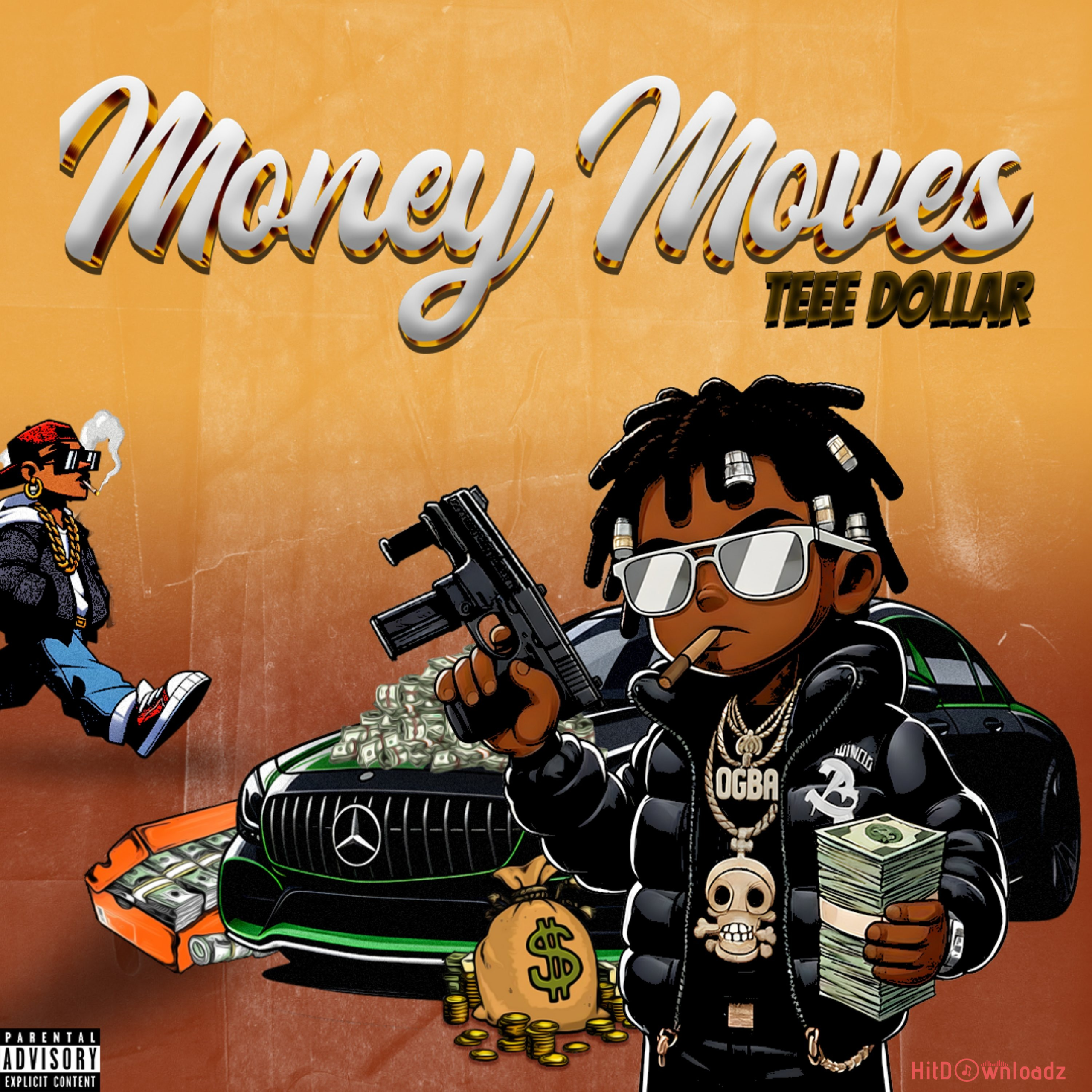 Teee Dollar – Money Moves Cover Art