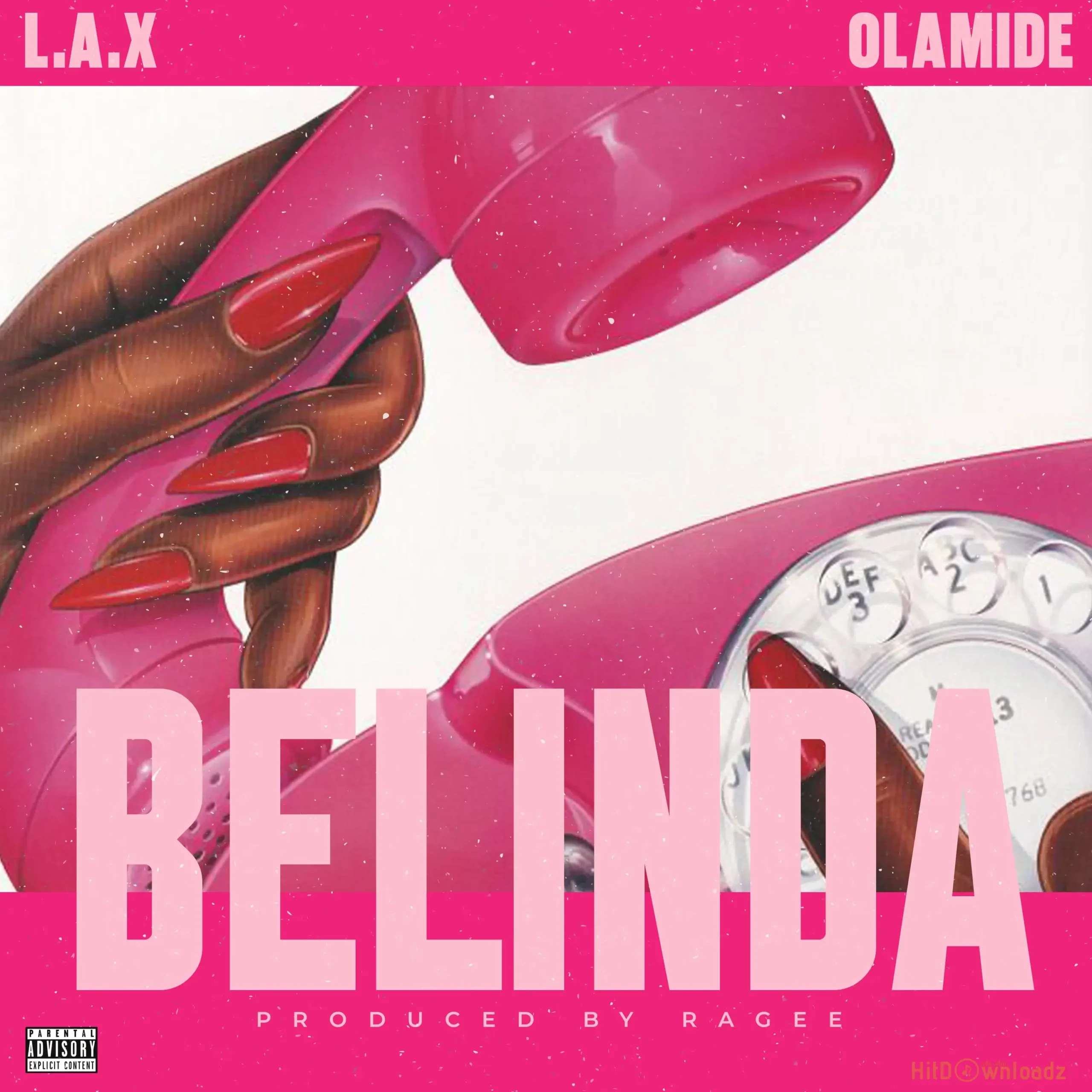 L.A.X – Belinda ft. Olamide Cover Art