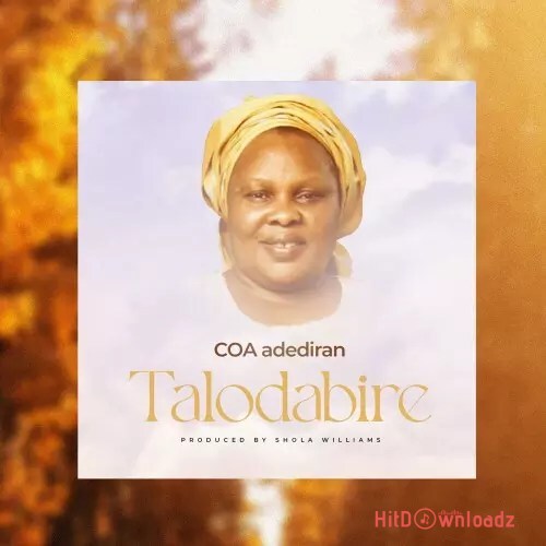 COA Adediran – Talodabire Cover Art