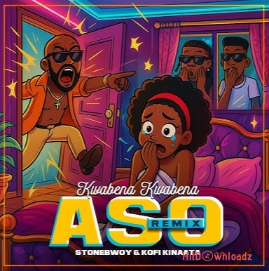 Kwabena Kwabena – Aso II ft. Stonebwoy, Kofi Kinaata Cover Art